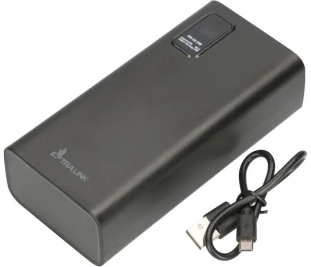 Extralink EPB-069 USB-C EX.19515 czarny - 1094197 - zdjęcie 7